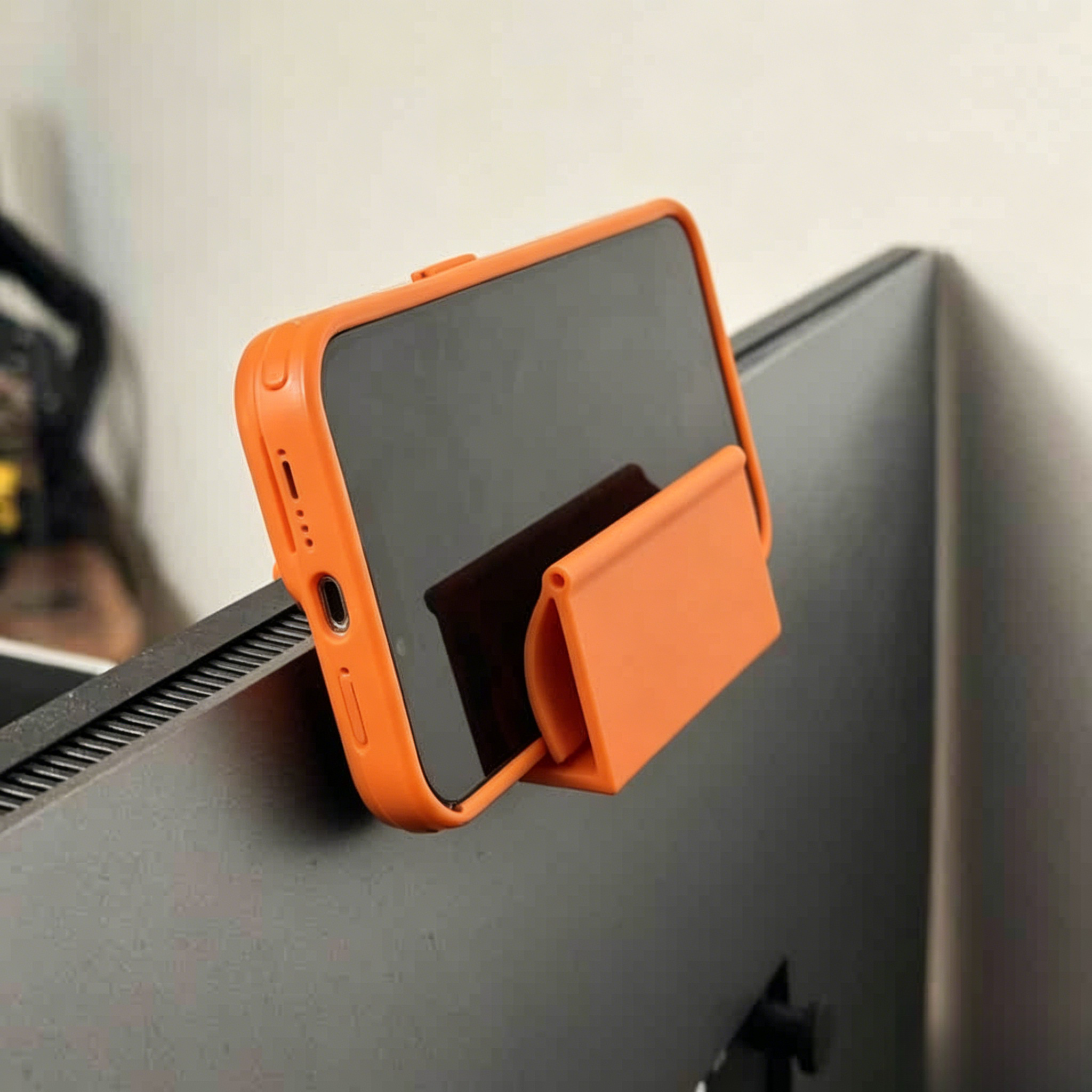 Webcam Stand Clip - Monitor Top Phone Mount Holder Clip