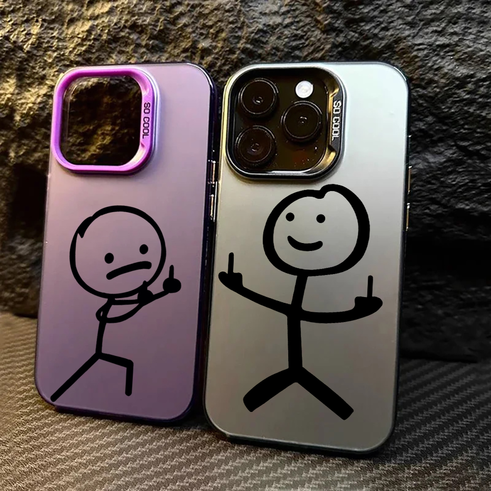 Receipt Printer Thermal - Cute Cartoon Matchman Phone Case For