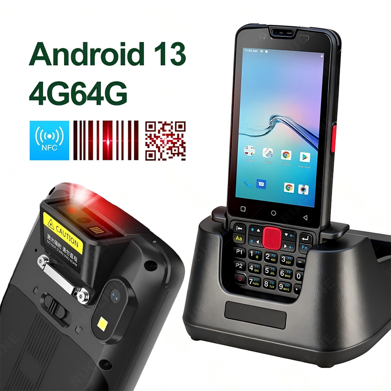 Pos Terminal Android - Android 13 4GB/64GB Handheld Rungged PDA