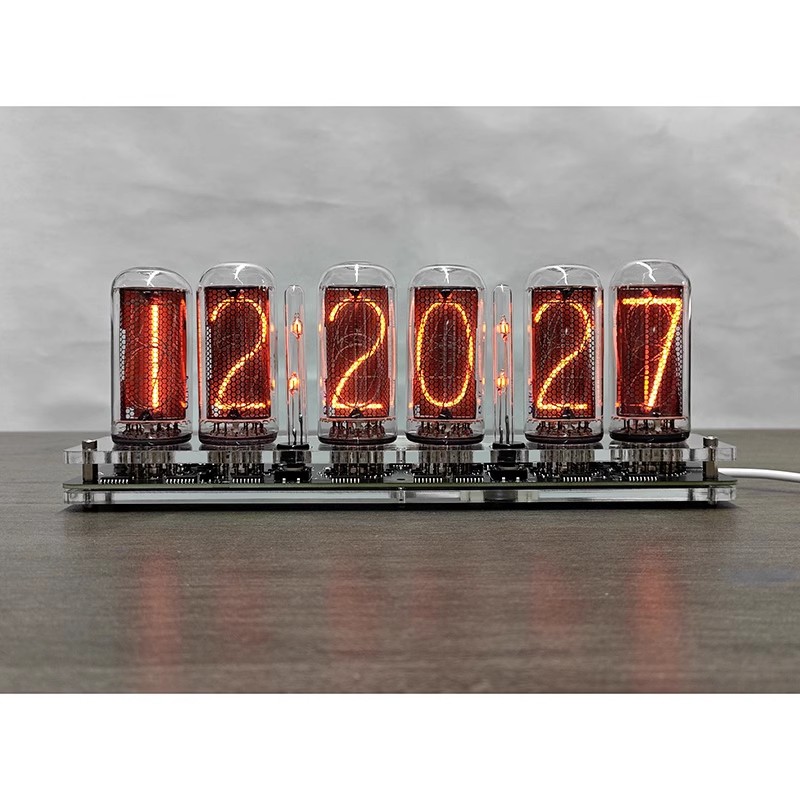 GHXAMP 6-Digit IN-18 Nixie Tub - مراجعة Tech Office Youtube وسعره