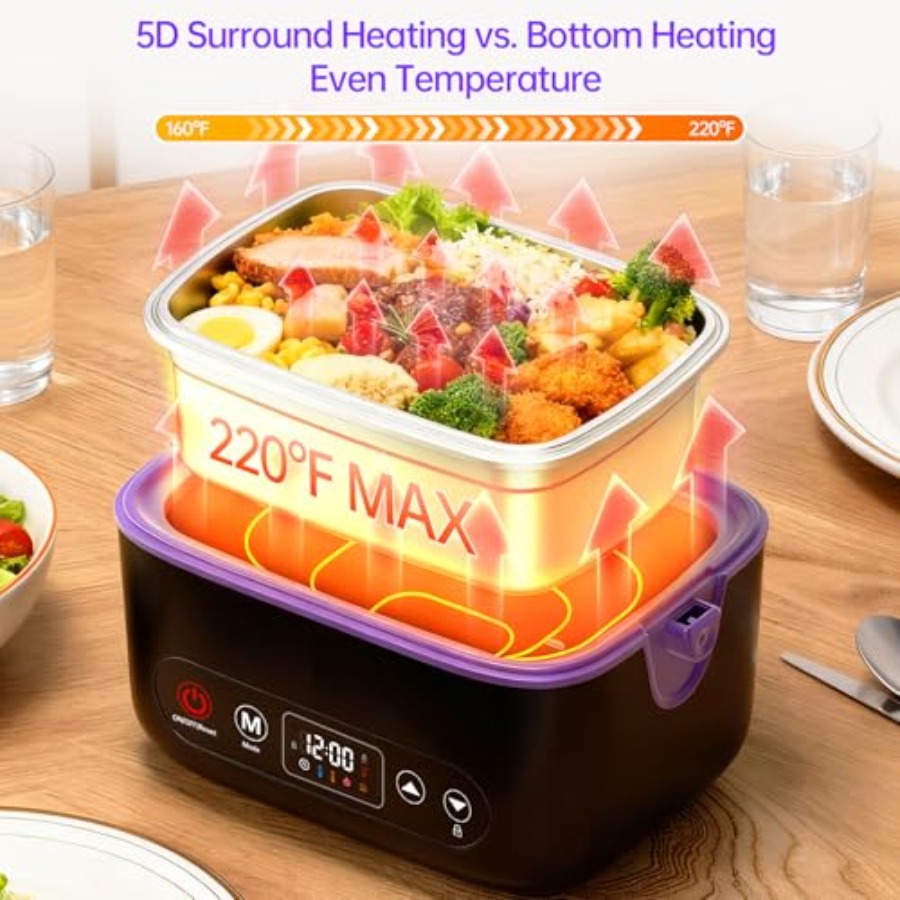 Portable food warmer for offic - مراجعة Office Tech Upgrades وسعره