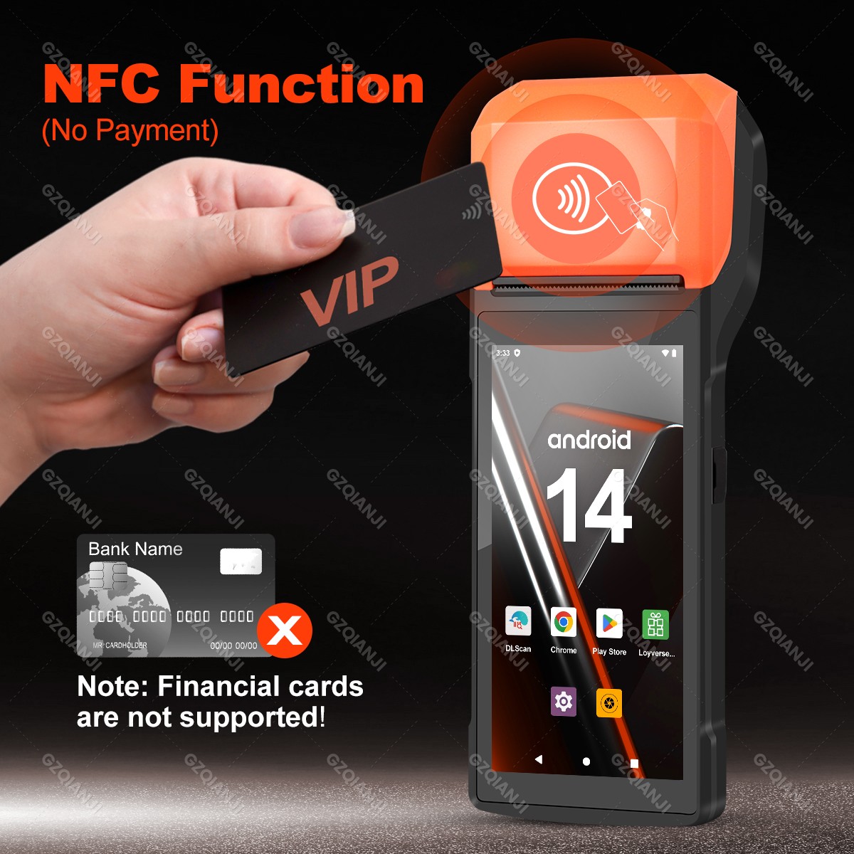 Handheld Android 13/14 PDA Pri - مراجعة Pos Terminal Android وسعره