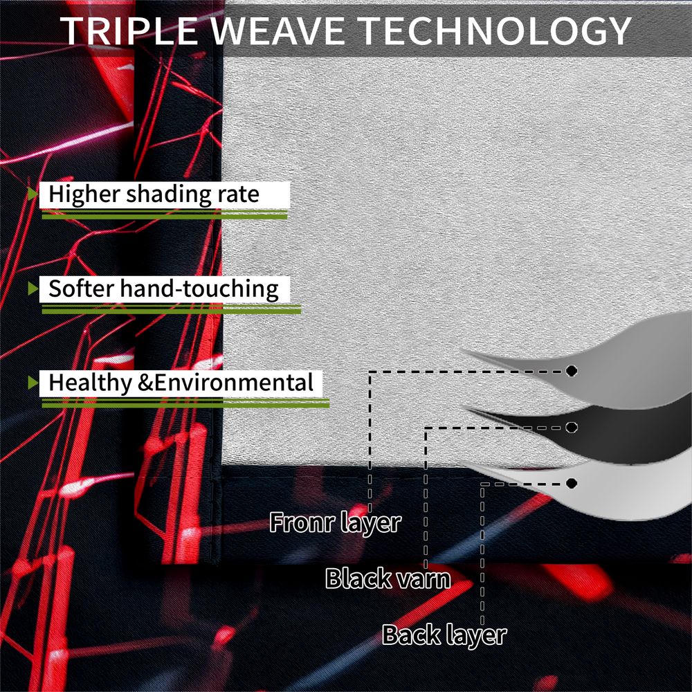 Spider Print Curtains Futurist - مراجعة Tech Office Youtube وسعره