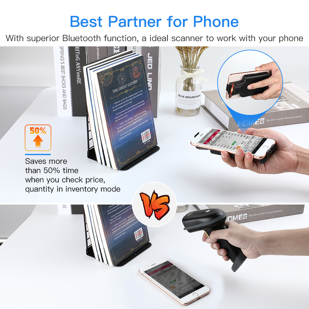 Eyoyo EY-017 2D Back Clip Blue - مراجعة Pos Terminal Android وسعره