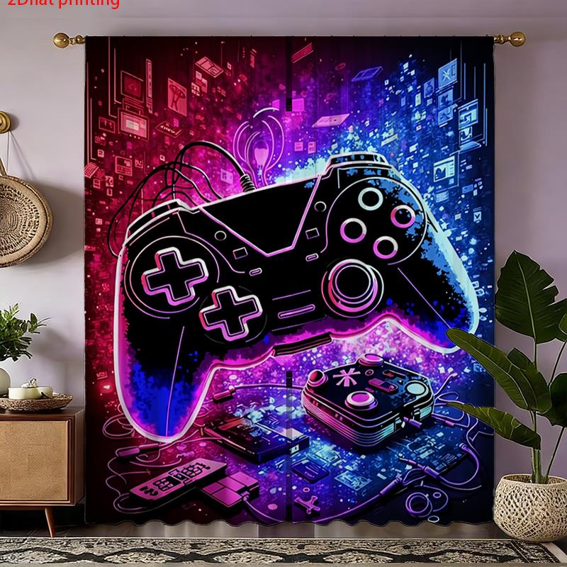 Neon Gaming Curtain Controller - مراجعة Tech Office Youtube وسعره