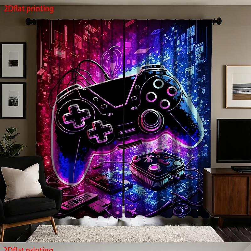 Neon Gaming Curtain Controller - مراجعة Tech Office Youtube وسعره