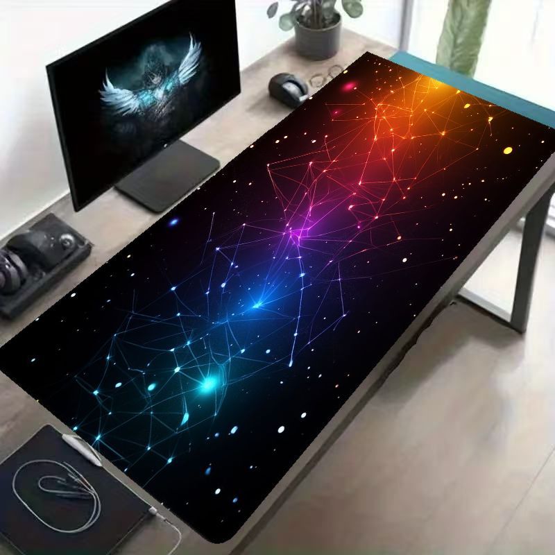 Brand XL Desk Mat Iron Art Cos - مراجعة Office Tech Background وسعره
