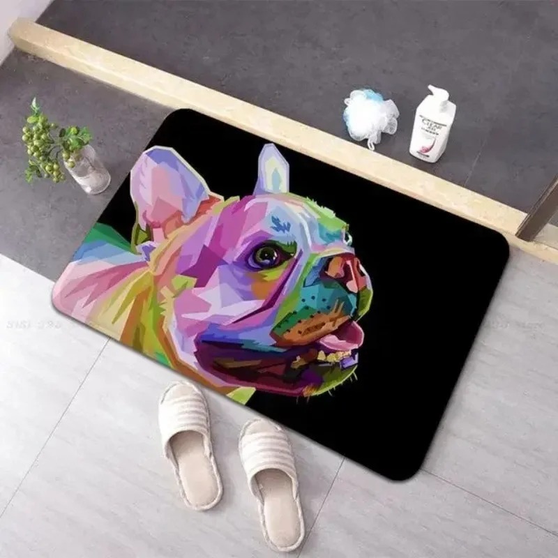 Abstract Topo Doormat Neon Blu - مراجعة Office Tech Background وسعره