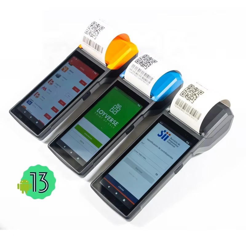 Handheld 4G NFC  Android 13/14 - مراجعة Pos Terminal Android وسعره