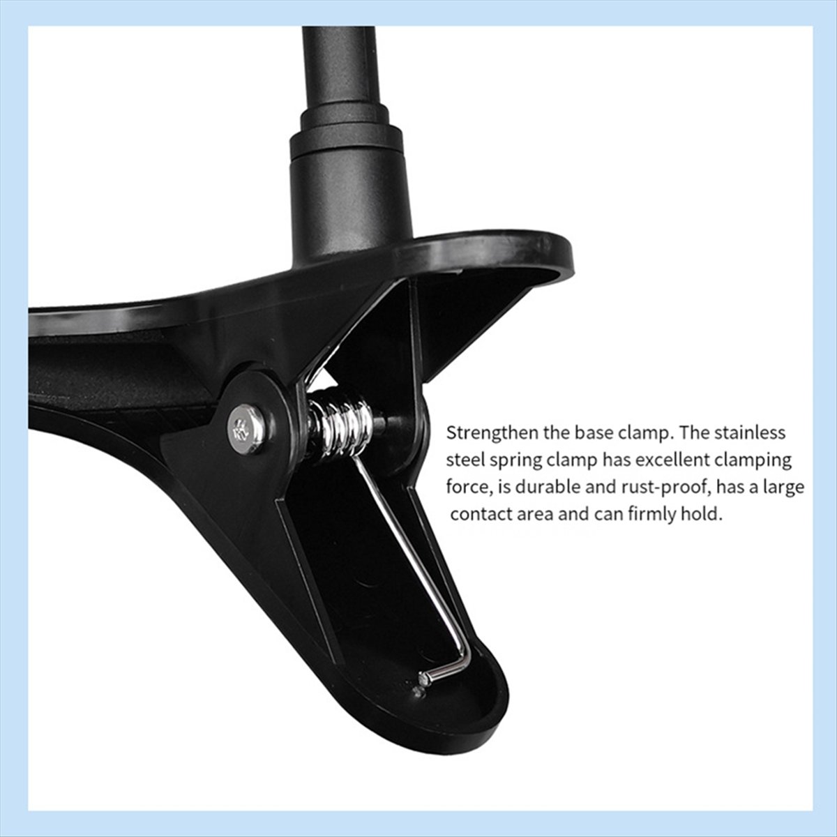 TCE Universal No Punching Clip - مراجعة Webcam Stand Clip وسعره