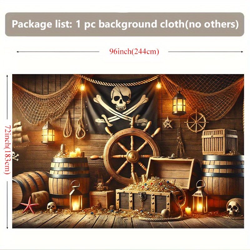 Pirate themed treasure room ba - مراجعة Office Tech Background وسعره