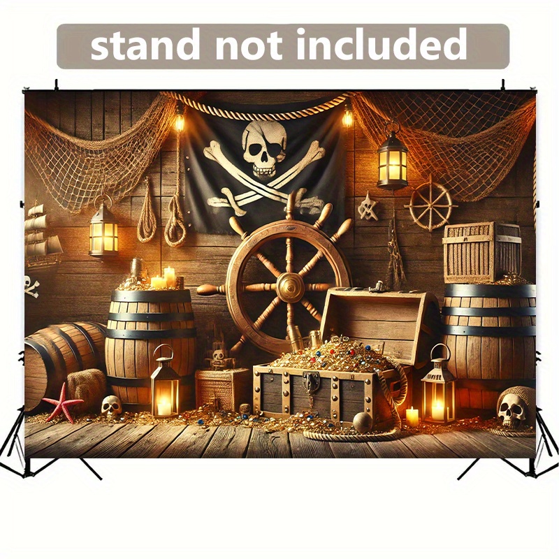 Pirate themed treasure room ba - مراجعة Office Tech Background وسعره