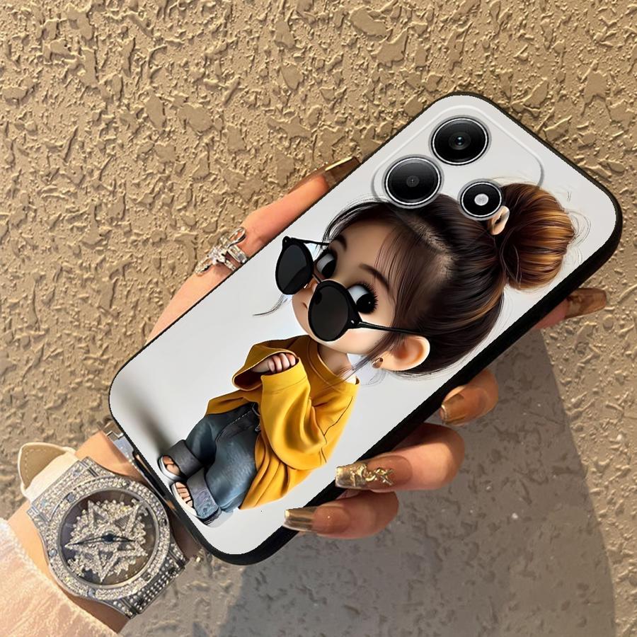 Cartoon Girl Pattern Funda Pho - مراجعة Receipt Printer Thermal وسعره