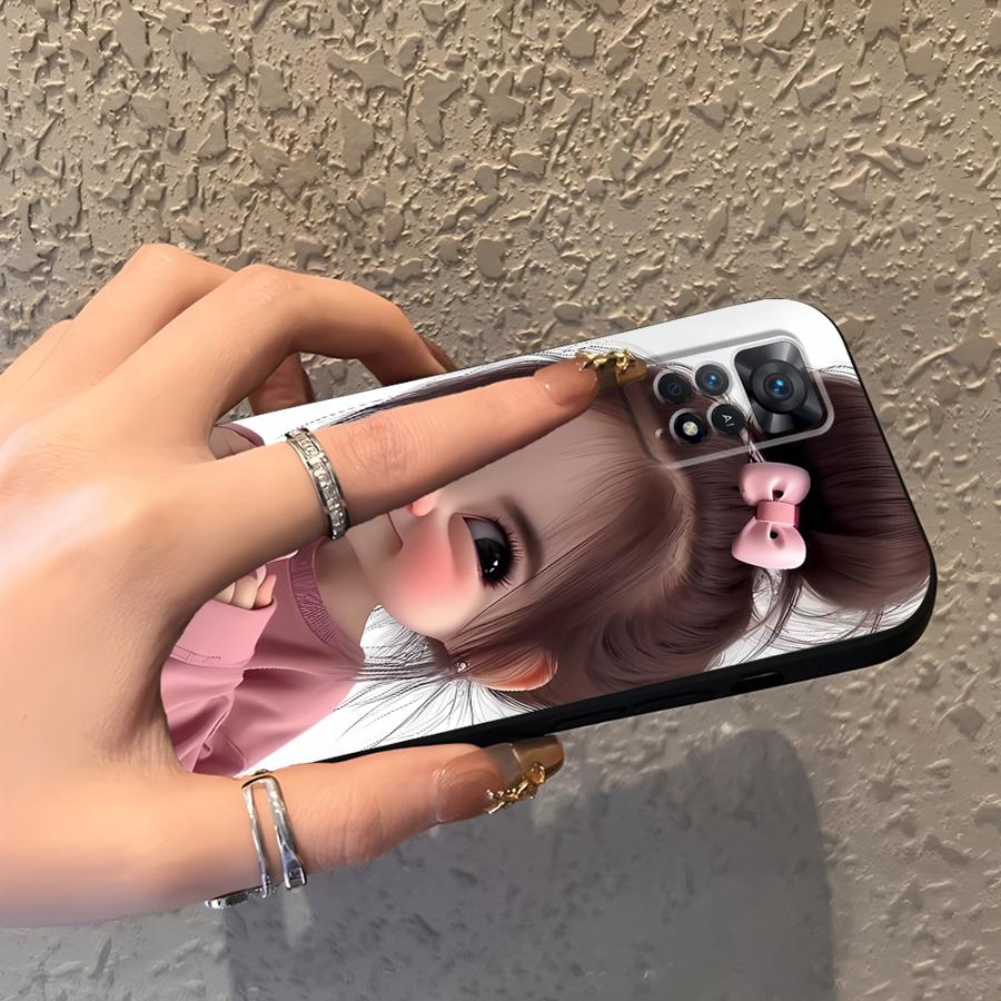 Cartoon Girl Pattern Funda Pho - مراجعة Receipt Printer Thermal وسعره