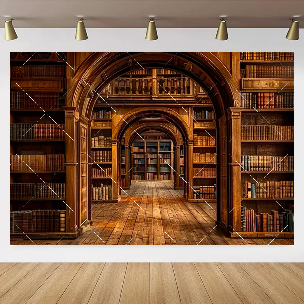 Vintage old Wooden Bookshelf B - مراجعة Office Tech Background وسعره