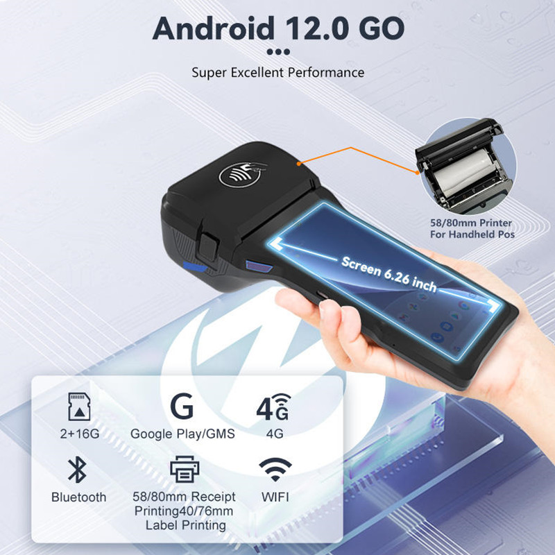 JHZ for Z93 Handheld Android C - مراجعة Pos Terminal Android وسعره