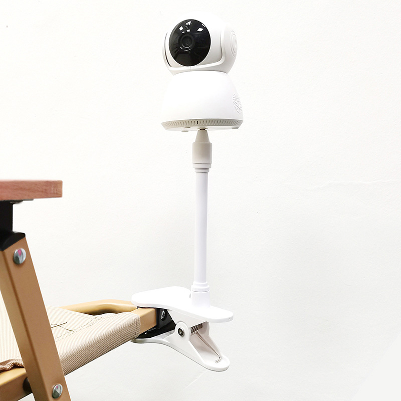 New No Punching Portable Clip  - مراجعة Webcam Stand Clip وسعره