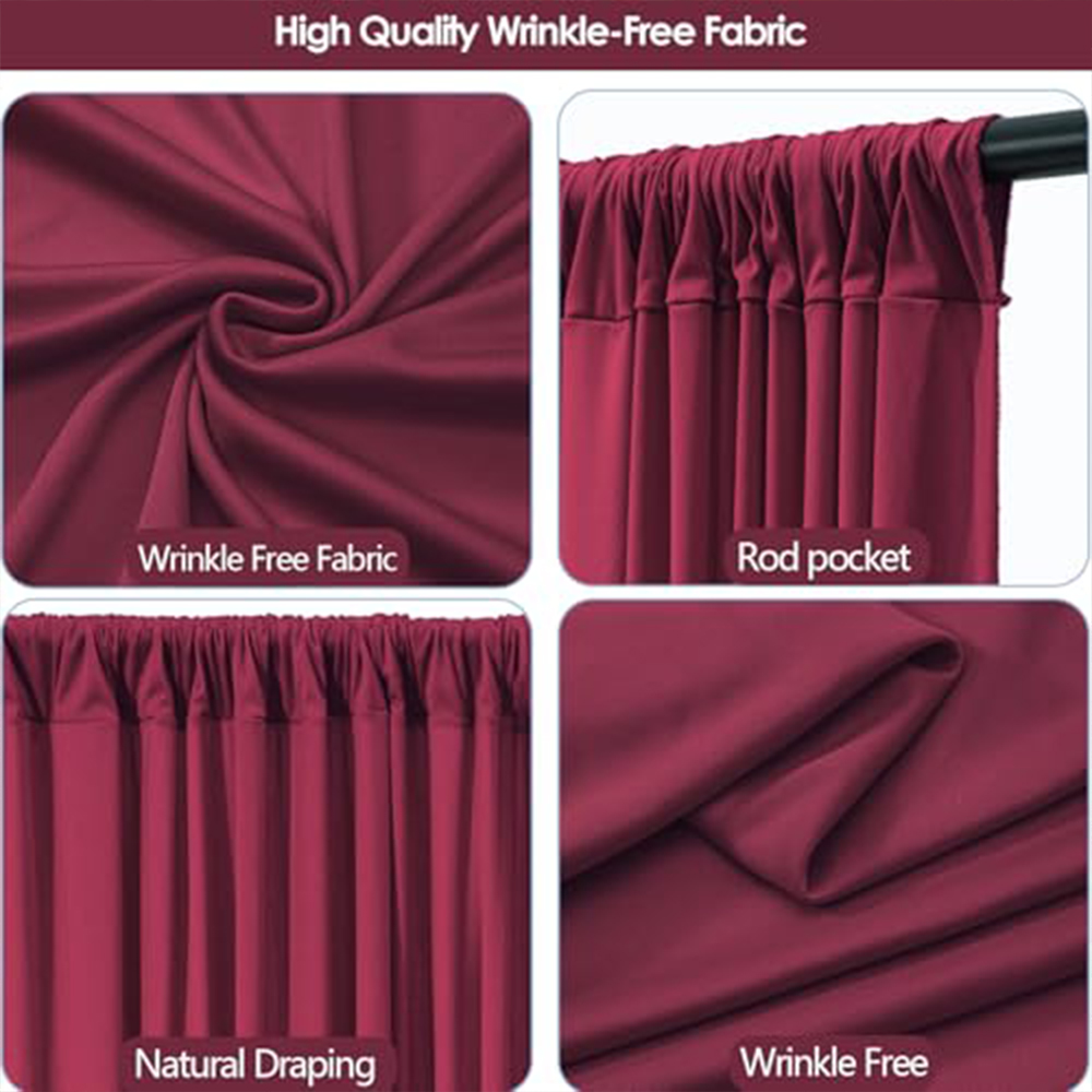 Spandex Wrinkle Free Backdrop  - مراجعة Office Tech Background وسعره