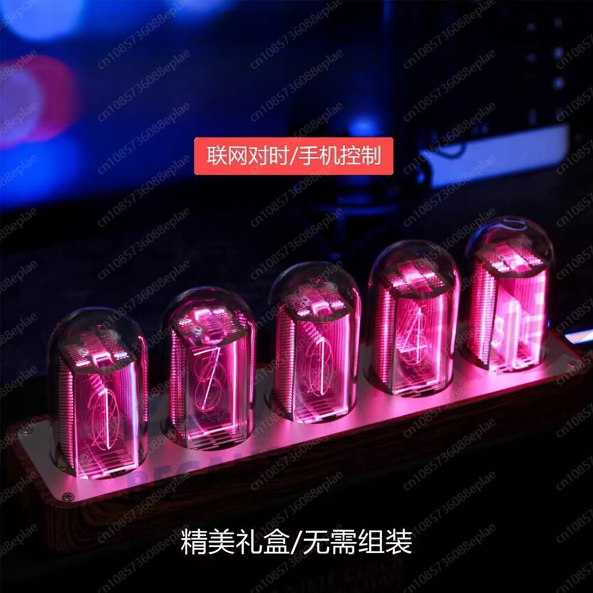 Nixie Tube Clock with Real Woo - مراجعة Tech Office Youtube وسعره