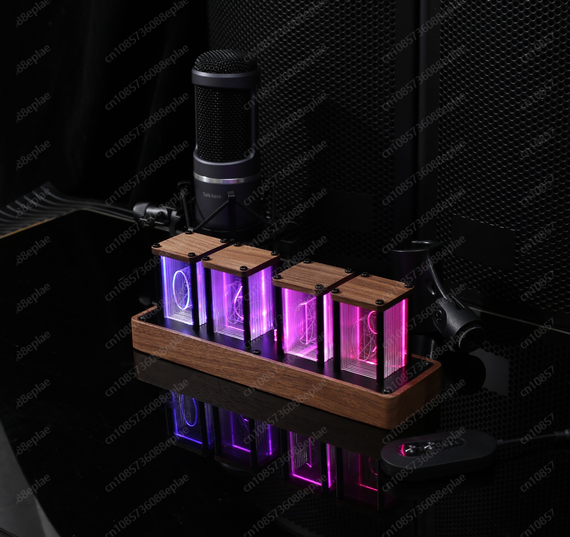 Nixie Tube Clock with Real Woo - مراجعة Tech Office Youtube وسعره
