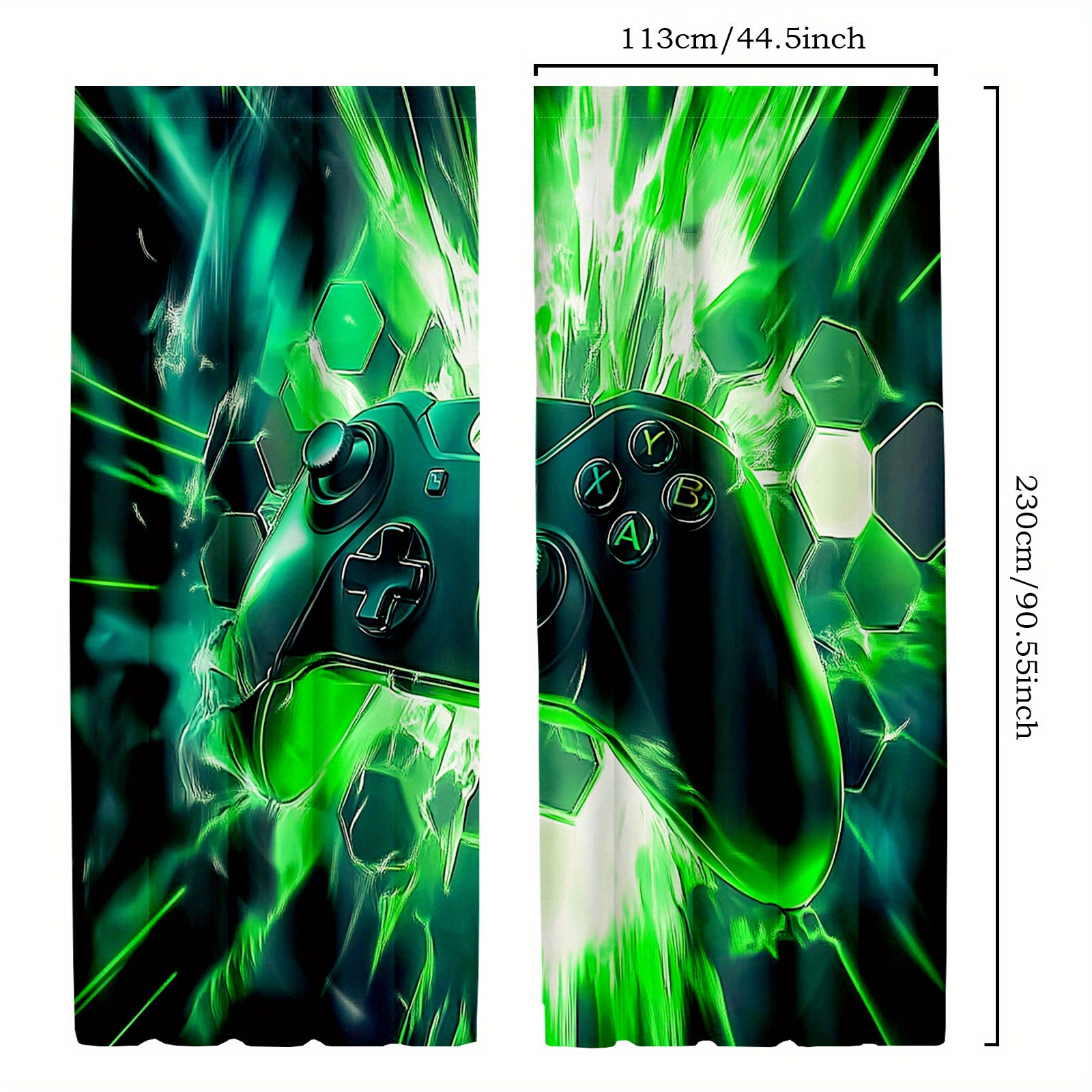 Gaming Controller Curtains Gre - مراجعة Tech Office Youtube وسعره