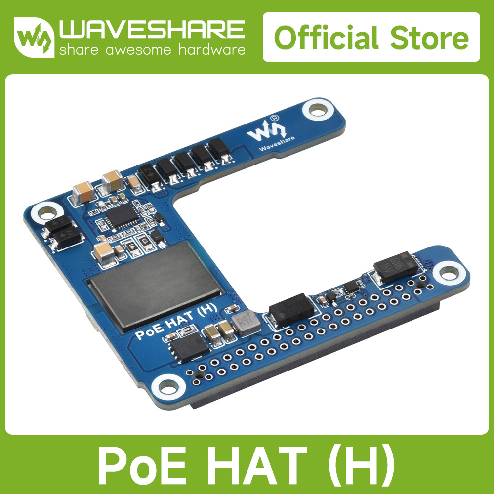Waveshare Raspberry Pi 5 PoE H - مراجعة Power Over Ethernet وسعره